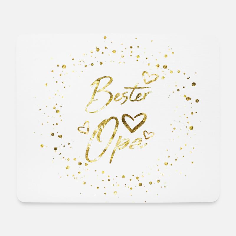 Bester Opa - Mousepad (Querformat) - Weiß