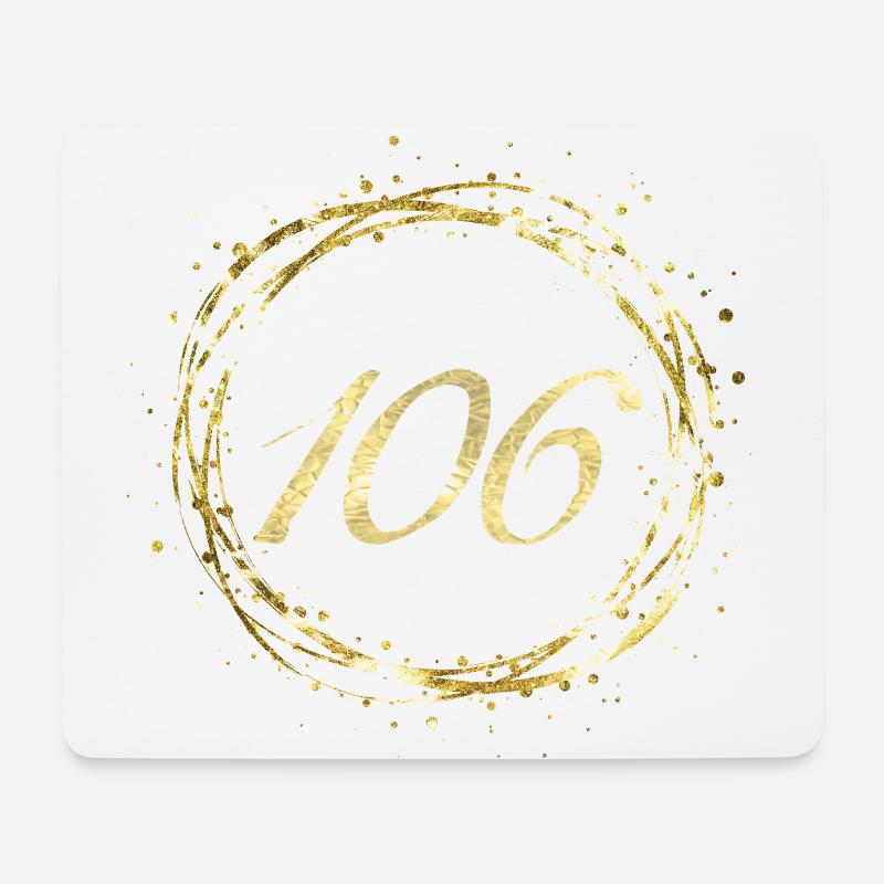 106 - Mouse Pad (horizontal) - white