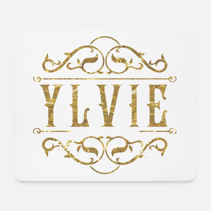 Ylvie gold - Mousepad (Querformat) - Weiß