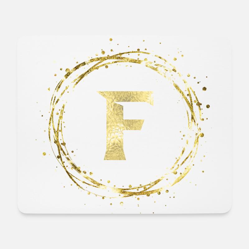F - Mousepad (Querformat) - Weiß