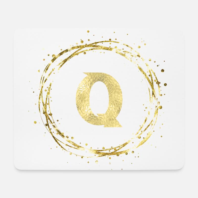 Q - Mousepad (Querformat) - Weiß