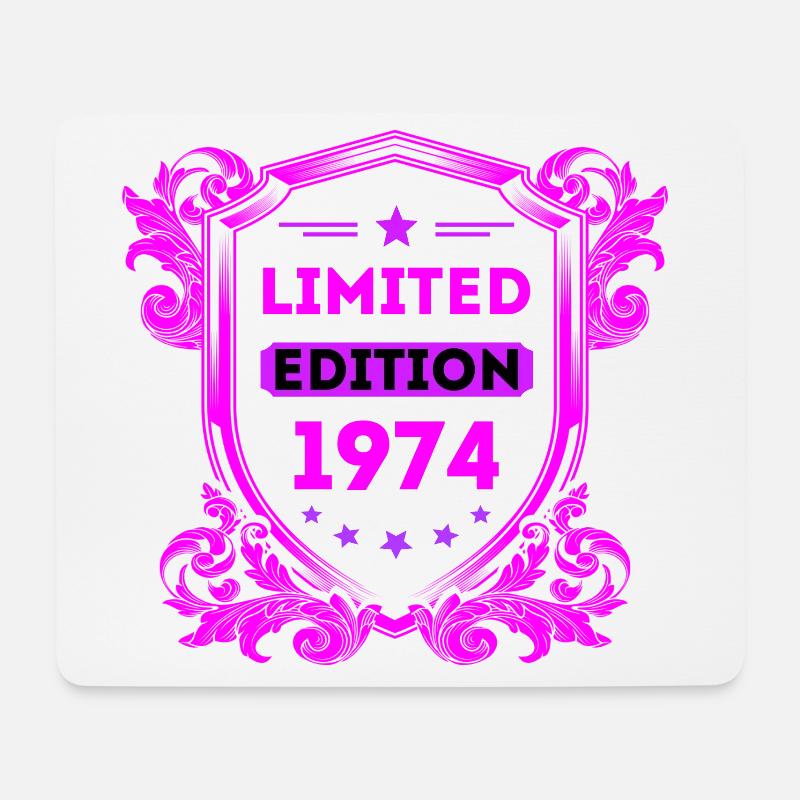 1974 - Mousepad (Querformat) - Weiß