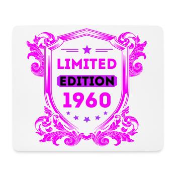 1960 - Mousepad (Querformat) - Weiß - Vorne