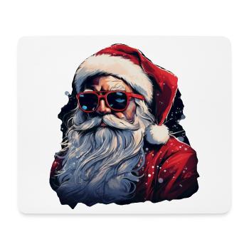 Weihnachtsmann - Mousepad (Querformat) - Weiß - Vorne