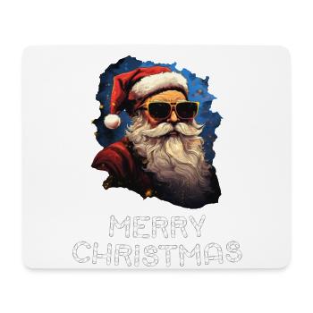 Santa Claus - Marry Christmas - Mouse Pad (horizontal) - white - Front