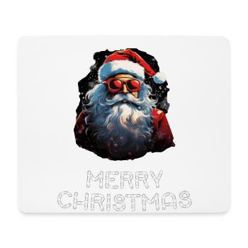 Weihnachtsmann - Marry Christmas - Mousepad (Querformat) - Weiß - Vorne