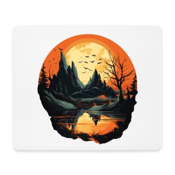 Landscape - Mouse Pad (horizontal) - white - Front