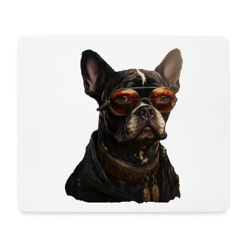Hund - Mousepad (Querformat) - Weiß - Vorne