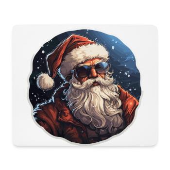 Père Noël - illustration - Tapis de souris (format paysage) - blanc - Devant