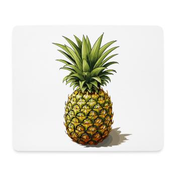 Pineapple - illustration - Mouse Pad (horizontal) - white - Front