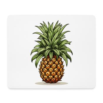 Pineapple - illustration - Mouse Pad (horizontal) - white - Front