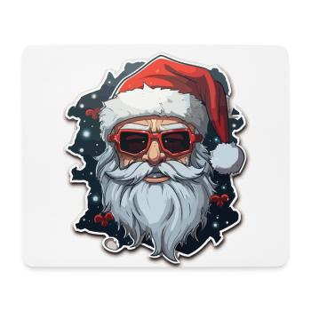 Weihnachtsmann - Illustration - Mousepad (Querformat) - Weiß - Vorne