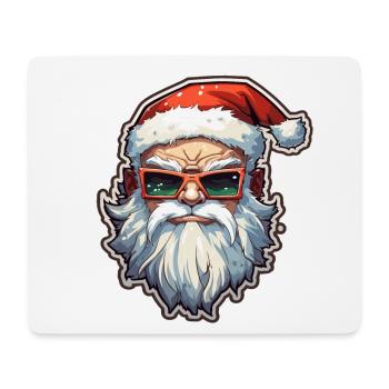 Père Noël - illustration - Tapis de souris (format paysage) - blanc - Devant