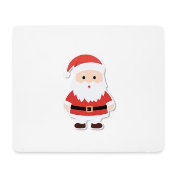 Père Noël - illustration - Tapis de souris (format paysage) - blanc - Devant