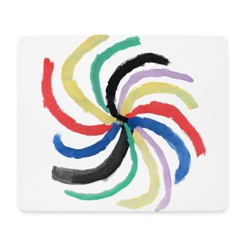 Galaxy - Mouse Pad (horizontal) - white - Front