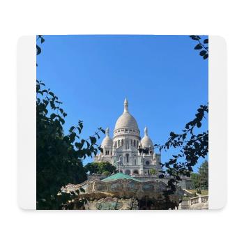 Basilika des Heiligen Herzens - Mousepad (Querformat) - Weiß - Vorne