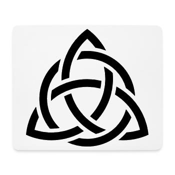 Celtic Knot - Mouse Pad (horizontal) - white - Front