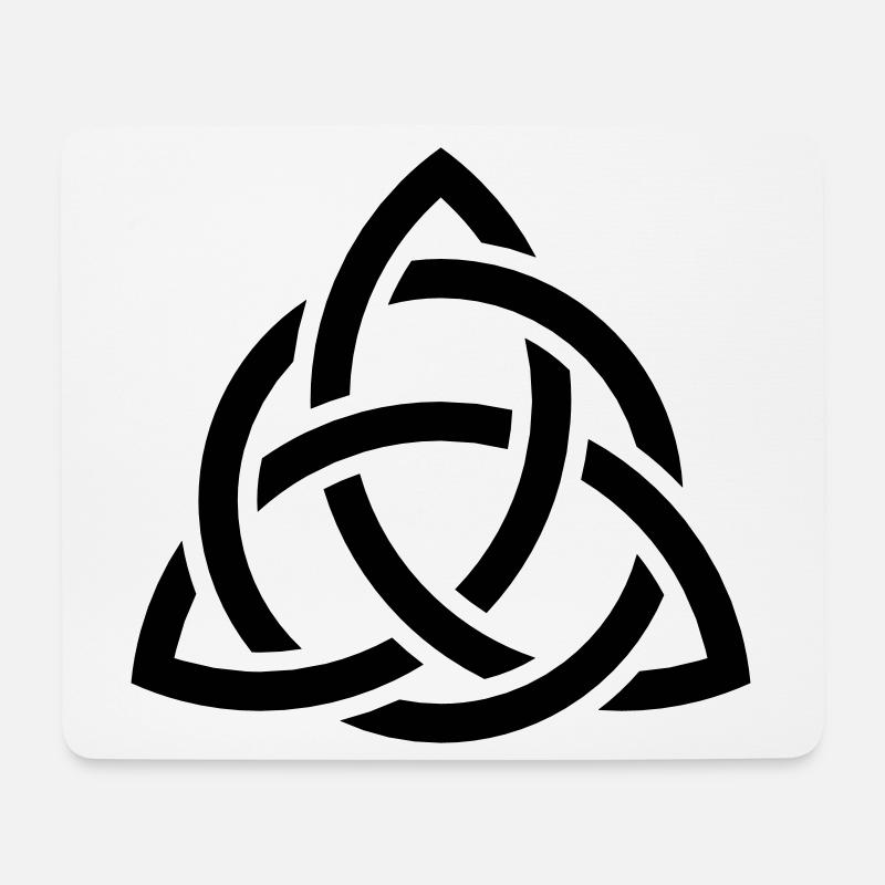 Celtic Knot - Mousepad (Querformat) - Weiß