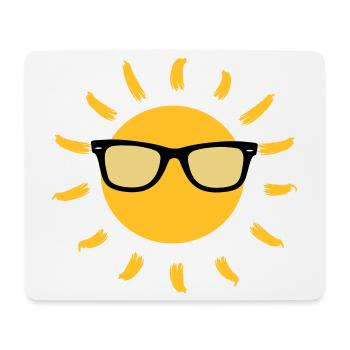 Summer / Sonne / Eté / Holidays / Sun / Soleil - Mouse Pad (horizontal) - white - Front