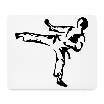 Sports Martial Arts - Mouse Pad (horizontal) - white - Front