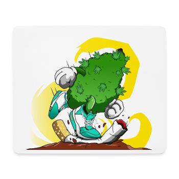 Smoke Weed,not Cigarettes - Mousepad (Querformat) - Weiß - Vorne
