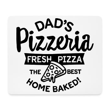 Dad's Pizzeria Homemade Pizza Daddy Father's Day - Mouse Pad (horizontal) - white - Front