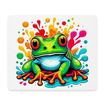 Frog - Mouse Pad (horizontal) - white - Front