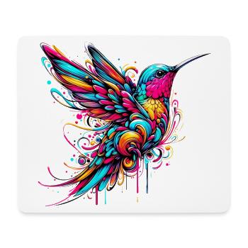 Hummingbird - Mouse Pad (horizontal) - white - Front