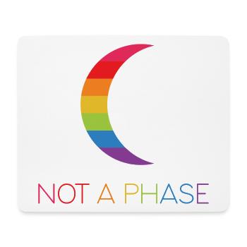 LGBTQ Pride Month - Keine Phase - LGBT - Mousepad (Querformat) - Weiß - Vorne