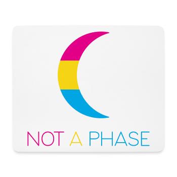 LGBTQ Pride Month - Keine Phase - Pansexuell - Mousepad (Querformat) - Weiß - Vorne