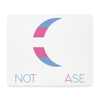 LGBTQ Pride Month - Keine Phase - Transgender - Mousepad (Querformat) - Weiß - Vorne