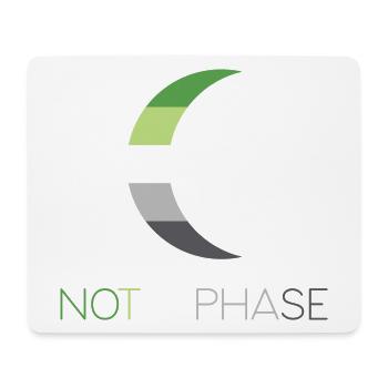 LGBTQ Pride Month - Keine Phase - Aromantic - Mousepad (Querformat) - Weiß - Vorne