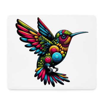Kolibri - Mousepad (Querformat) - Weiß - Vorne