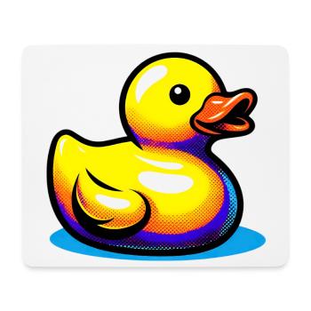 Caneton Canard Canard Canard - Tapis de souris (format paysage) - blanc - Devant