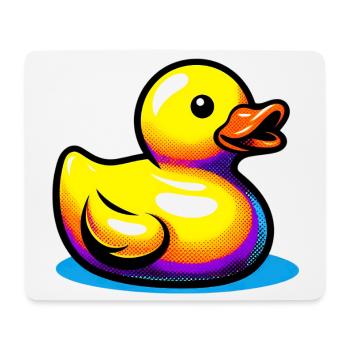 Caneton Canard Canard Canard - Tapis de souris (format paysage) - blanc - Devant