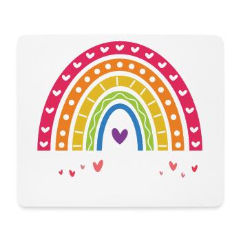 LGBT Pride Month - Liebe ist Liebe - Mousepad (Querformat) - Weiß - Vorne