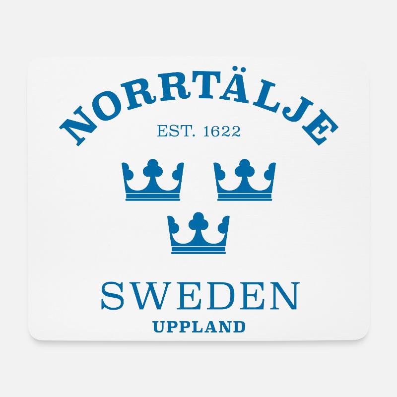 Norrtälje Sweden Schweden - Mousepad (Querformat) - Weiß
