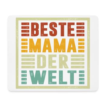 La meilleure maman du monde offre Noël - Tapis de souris (format paysage) - blanc - Devant