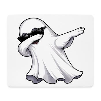 Dabbing Geist - Mousepad (Querformat) - Weiß - Vorne