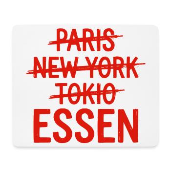 Essen Ruhrpott, Ruhrgebiet City Shirt, hoodie, Cap - Mousepad (Querformat) - Weiß - Vorne