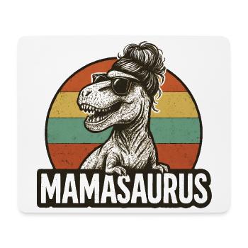 Mamasaurus Mama Mutter Geschenkidee Humor Lustig - Mousepad (Querformat) - Weiß - Vorne