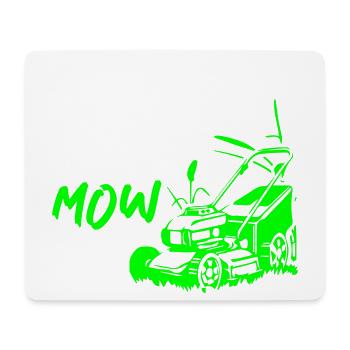 I_Am_Sexy_And_I_Mow_It - Mousepad (Querformat) - Weiß - Vorne