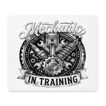 Mechaniker in Ausbildung Motiv - Mousepad (Querformat) - Weiß - Vorne