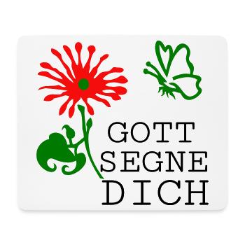 Konfirmation  - Mousepad (Querformat) - Weiß - Vorne