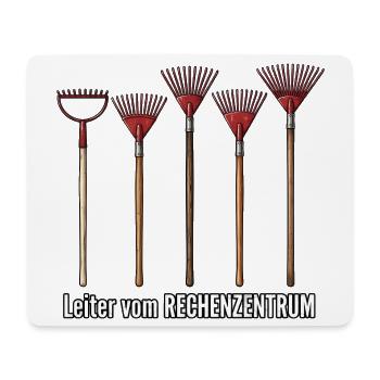 Gärtner Rechenzentrum - Mousepad (Querformat) - Weiß - Vorne