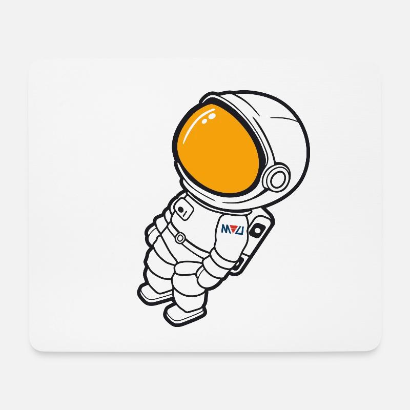 Cosmic Adventurer - Mouse Pad (horizontal) - white