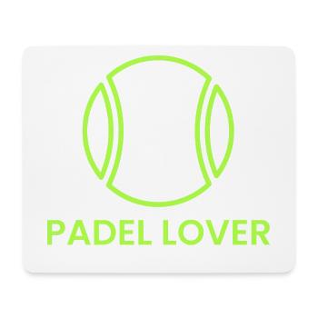 Padel Lover - Mouse Pad (horizontal) - white - Front