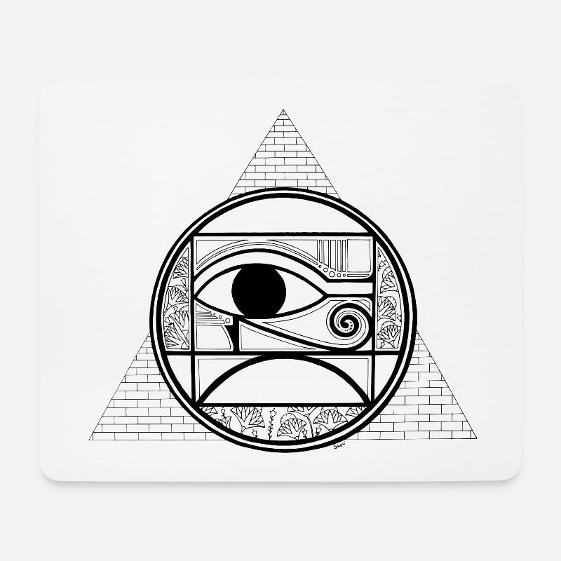 Symbol of Egypt - Mouse Pad (horizontal) - white