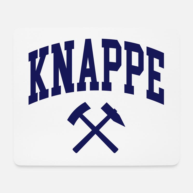 Knappe - Mousepad (Querformat) - Weiß