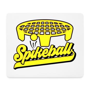 Farben änderbar | Roundnet Spikeball Fun - Mousepad (Querformat) - Weiß - Vorne